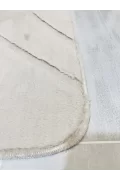 Alura Kaymaz Tabanlı Yumuşak Banyo Paspası – Açık Gri / Antrasit / Beyaz / Siyah / Krem | Bordo Halı