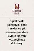 Peluş Puffy Yıkanabilir Kaymaz Oturma Odası Salon Mutfak Antre Çocuk Odası Halısı Kırmızı Puffy