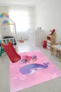 Oyun Halısı Makinede Yıkanabilir Kaymaz Taban Leke Tutmaz Antibakteriyel Çocuk Odası Halısı