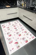 Yıkanabilir Kaymaz Taban Halı Salon Dekor Yolluk Koridor Mutfak Halısı