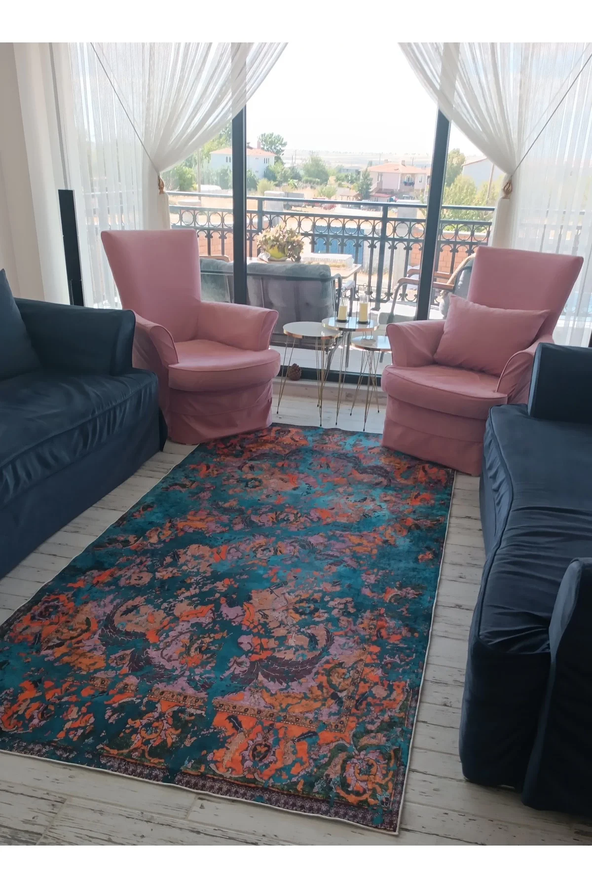 Yıkanabilir Kaymaz Taban Halı Mutfak Dekor Yolluk Koridor Salon Halısı