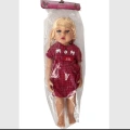 GERÇEK YÜZLÜ AYLİN BEBEK ÖRGÜ SAÇLI PVC ET BACAK