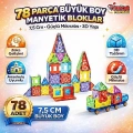 MANYETİK OYUNCAKLAR 78 PARÇA