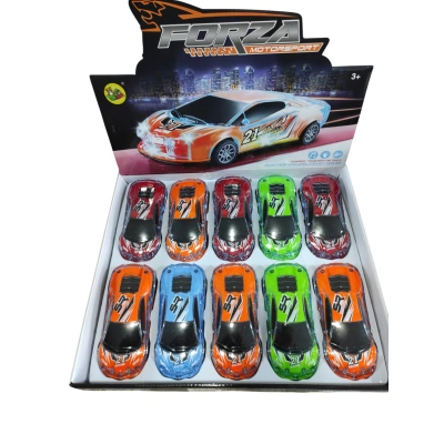 10 LU PİLLİ SÜRTMELİ SPOR ARABALAR