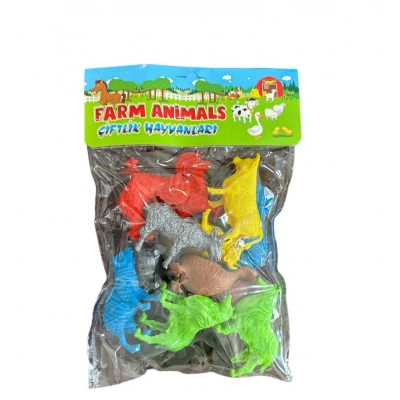 12 Lİ PVC ÇİFTLİK HAYVANLARI