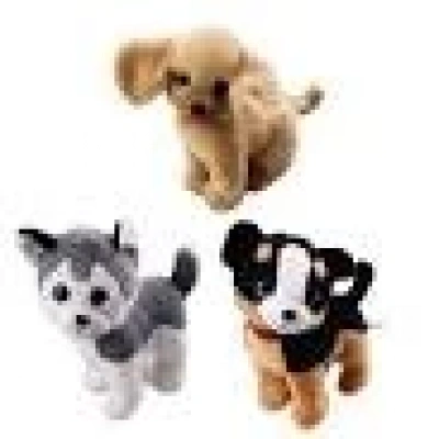 20 CM PELUŞ AYAKTA HAVLAYAN KÖPEK