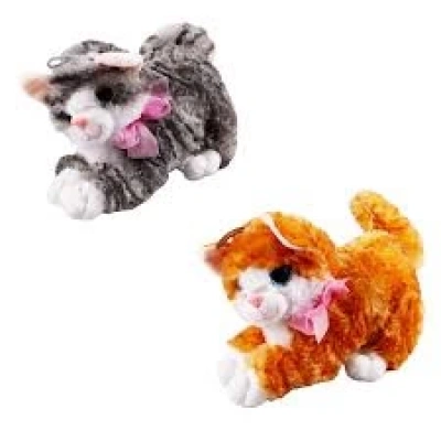 25 CM SESLİ TEKİR KEDİ