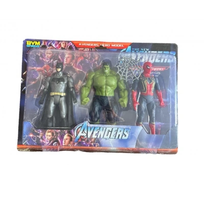 3 LÜ VAKUMLU KAHRAMAN SETİ