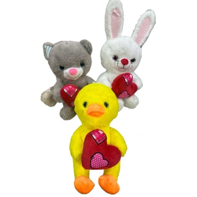 35 CM PEMBE BURUNLU AYI