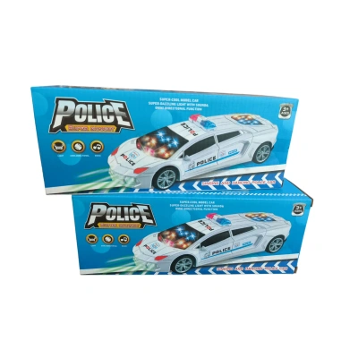 360 DERECE DÖNEN LED IŞIKLI POLİS ARABASI[96]