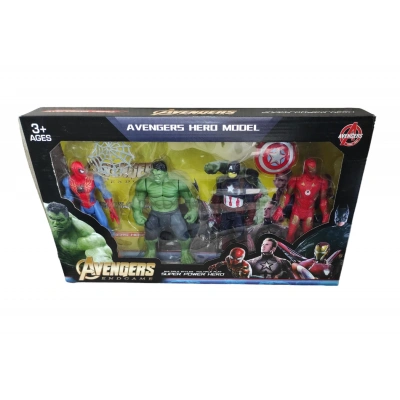 4 LÜ KUTULU SÜPER KAREKTER