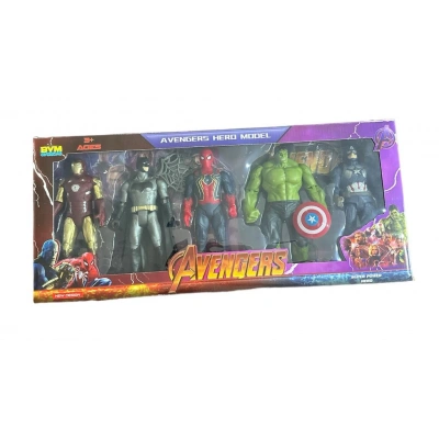 5 Lİ KUTULU KAHRAMAN SETİ