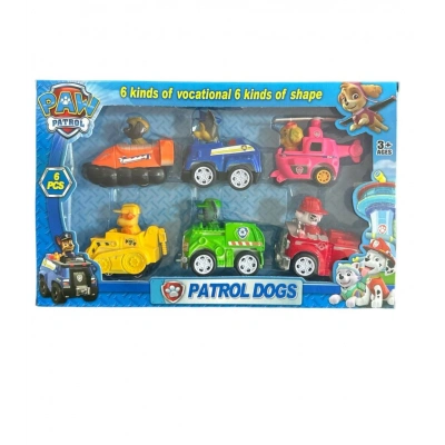 6 LI ARABALI SEVİMLİ KÖPEKLER