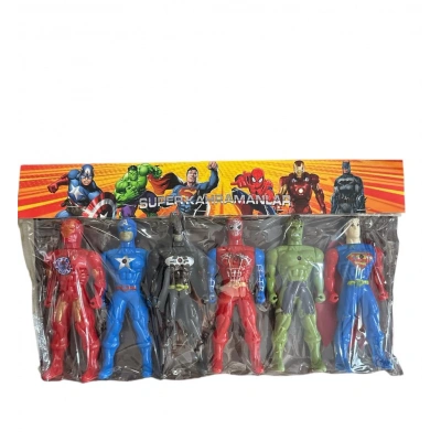 6 LI PVC KAHRAMAN SETİ