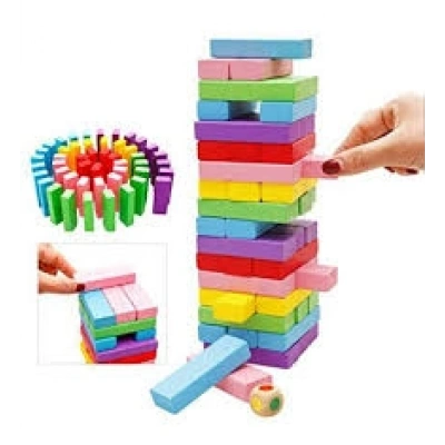 KUTULU BALANCE RENKLİ JENGA[25]