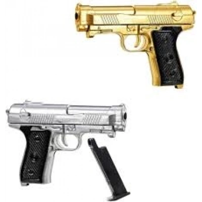 GOLD RENKLİ BONCUKLU TABANCA[72]