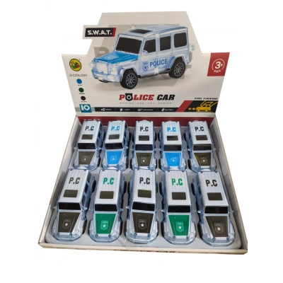 10 LU PİLLİ SÜRTMELİ POLİS JEEP ARABALAR[240]