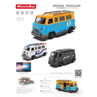 SÜRTMELİ DUMAN ÇIKARAN MİNİBÜS[72]