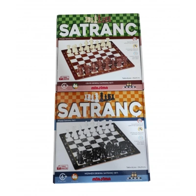 AHŞAP DESENLİ SATRANÇ