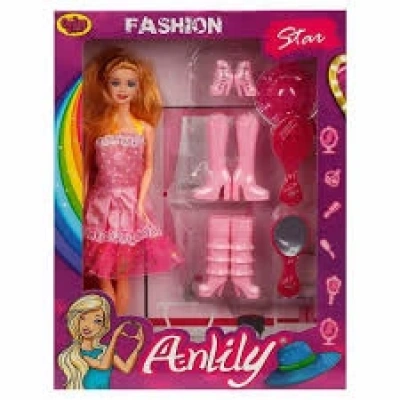 ANLILY KUTUDA CİZMELİ AYNALI BEBEK[36]