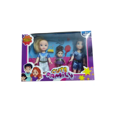 CUDE FAMİLY 3 LÜ ET BEBEK SET