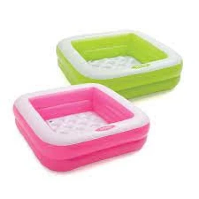 İNTEX ŞİŞME TABAN MİNİ KARE HAVUZ