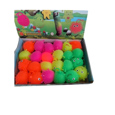 İPLİ 24 LÜ IŞIKLI YUMUŞAK KİRPİ TOP[276]