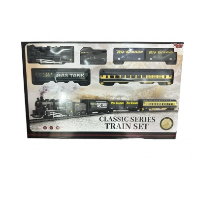 IŞIKLI SESLİ 33 PCS CLASSIC TREN