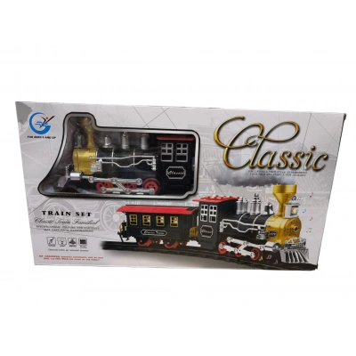 IŞIKLI SESLİ CLASSIC BUHARLI TREN[36]