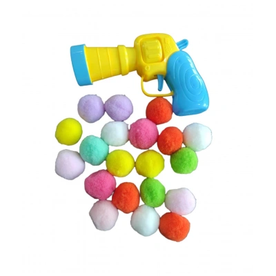 KEDİ İÇİN PELUŞ TOP & TABANCA