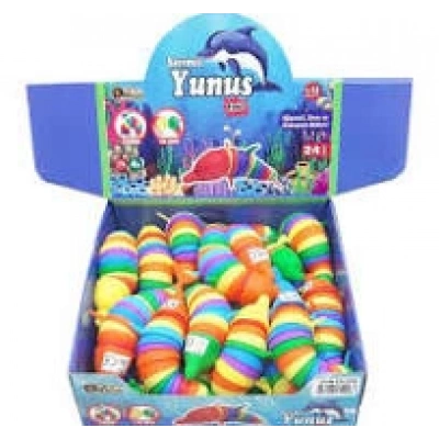 KUTUDA 24 LÜ IŞIKLI YUNUS VE KÖPEKBALIĞI TIRTIL