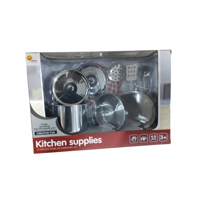 KUTUDA METAL TENCERE SETİ