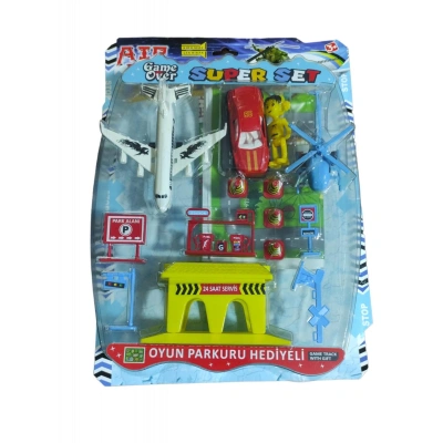 KUTUDA UÇAK VE HELİKOPTER SET