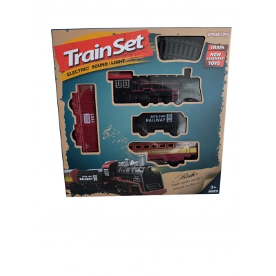 KUTULU 18 PARÇA IŞIKLI SESLİ TREN[60]