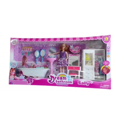 KÜVVETLİ BANYO SETLİ BEBEK