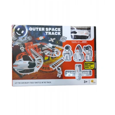 PİLLİ ASTRONOTLU RAYDA GİDEN ARABA