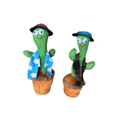 POŞETLİ ŞARJLI MÜZİKLİ KAKTÜS