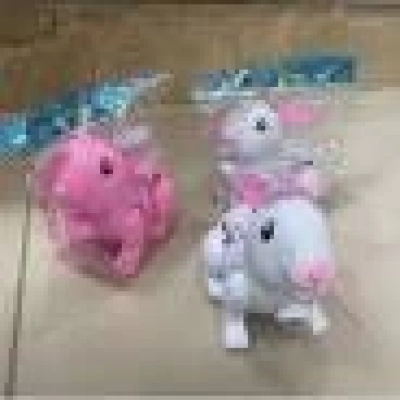 POŞETTE PİLLİ IŞIKLI SESLİ TAVŞAN