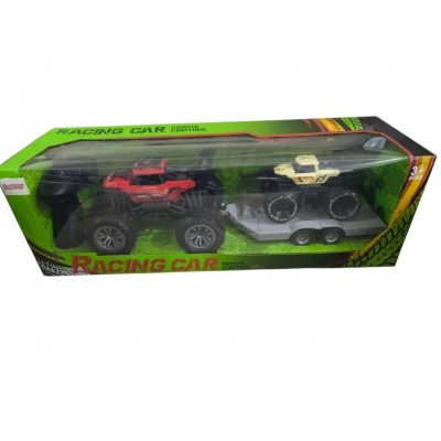 U/K ŞARJI IŞIKLI RÖMORKLU ARAZİ RACING CAR