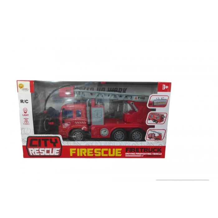 1:18 5 FONKSİYON UZAKTAN KUMANDALI İTFAİYE ARABA