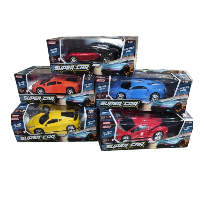 1:18 KUM. ŞARJLI SUPER CAR ARABA