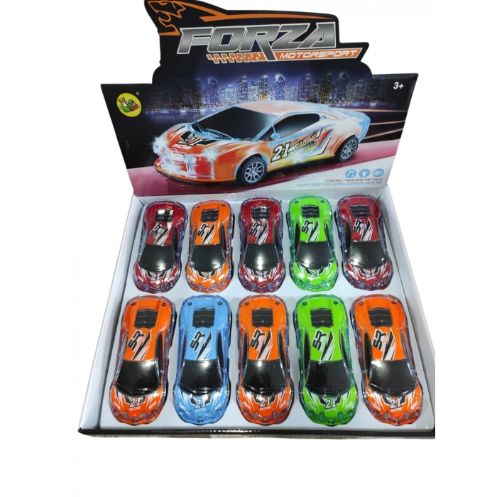 10 LU PİLLİ SÜRTMELİ SPOR ARABALAR