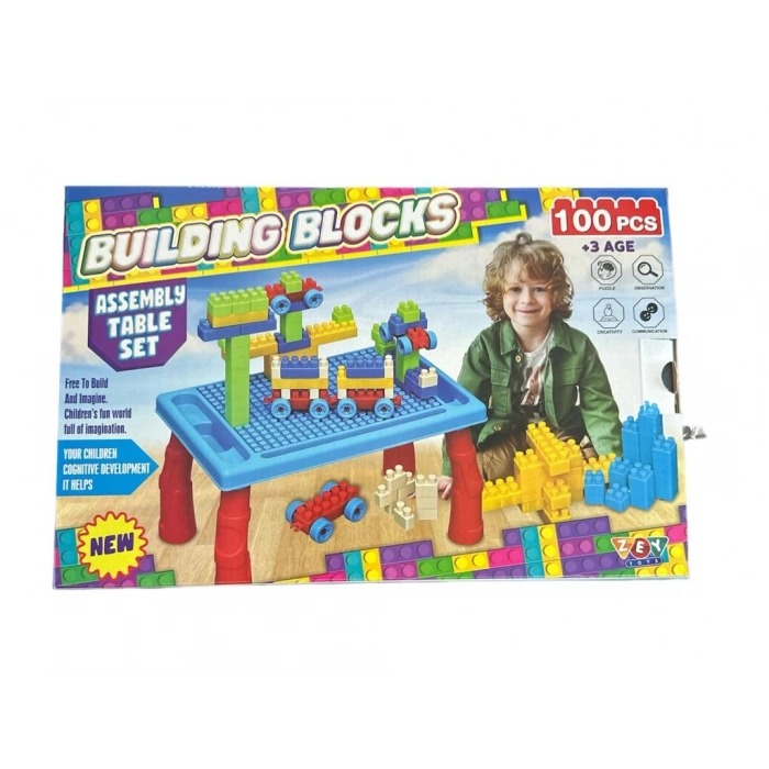 100 PCS İNŞA BLOKLARI