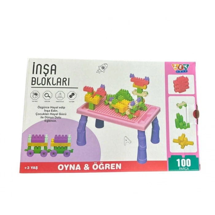100 PCS İNŞA BLOKLARI