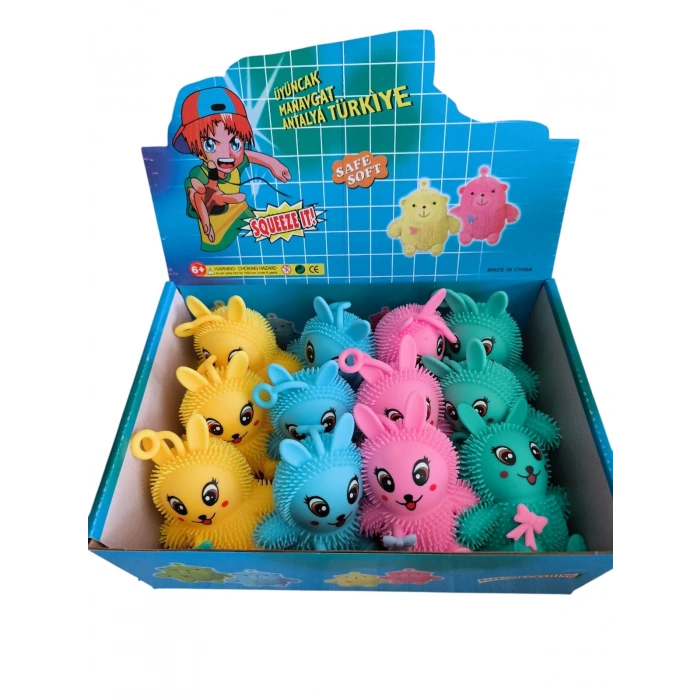 12 Lİ IŞIKLI KİRPİ SEVİMLİ AYICIK 360]