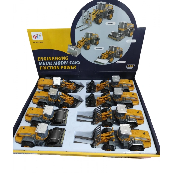 4 ASORTİ 8 Lİ İŞ MAKİNASI