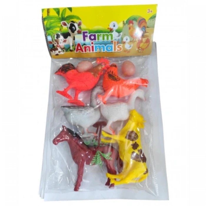 6 LI PVC DE EVCİL HAYVAN SETİ[112]