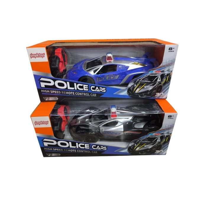 1:18 U/K ŞARJLI IŞIKLI HIZLI POLİS ARABASI[24]