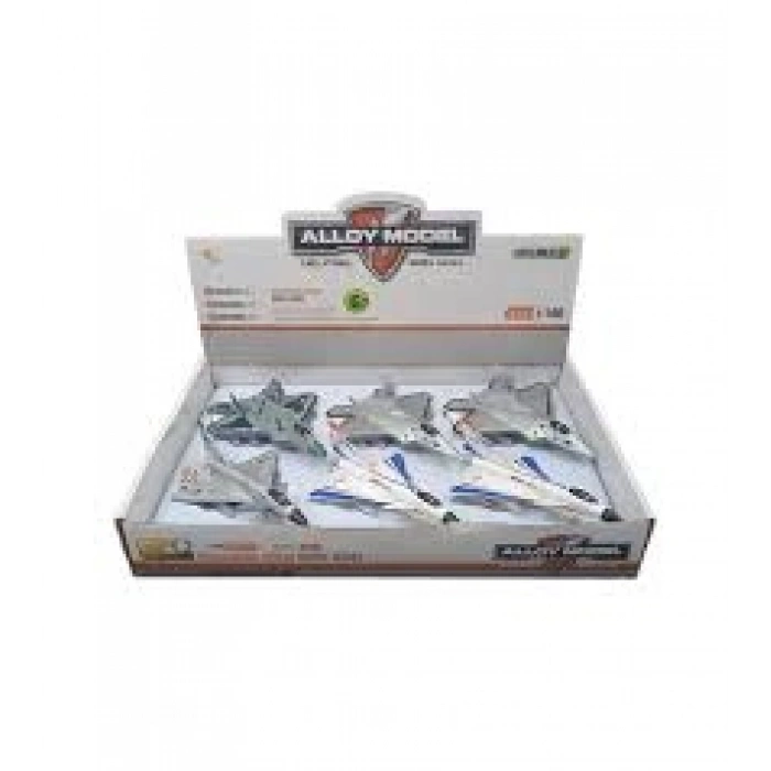 KUT. 6 LI METAL ÇEK BIRAK JET UÇAK[72]