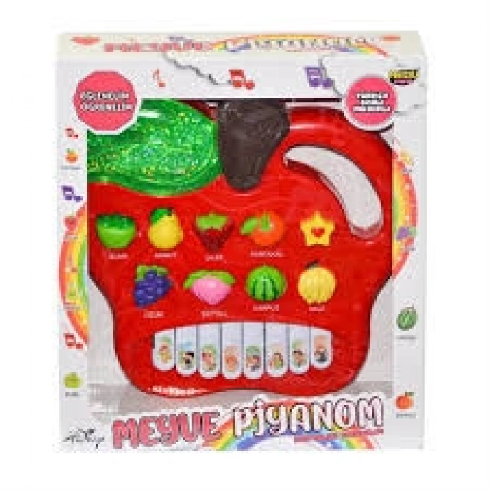 KUTULU PİLLİ HAYVANLI VE ELMALI PİYANO[48]